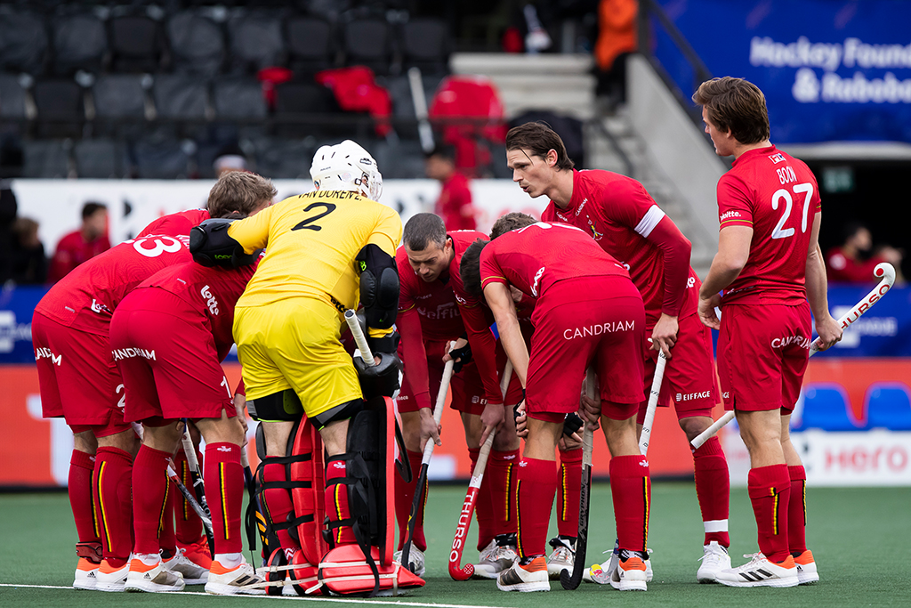 Die Red Lions beim Spiel gegen die Niederlande am 28. November (Bild: Kristof Van Accom/Belga)