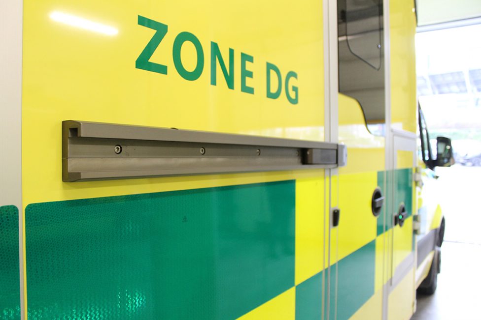 Rettungswagen der Hilfeleistungszone DG