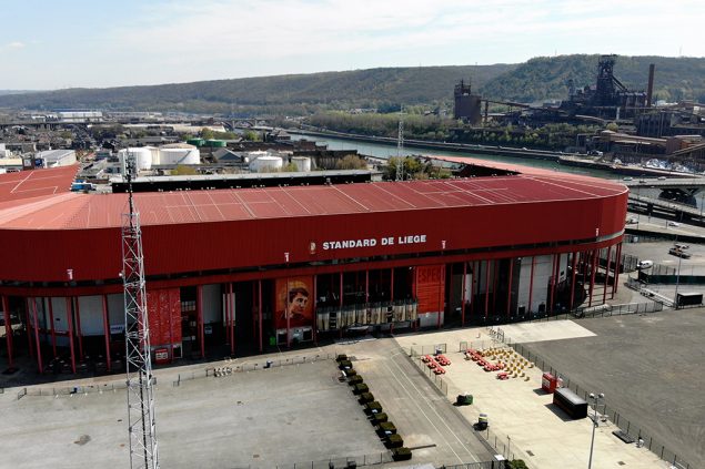 Am Samstag geht es für die Schwarz-Weißen in die Hölle von Sclessin (Bild: Eric Lalmand/Belga)