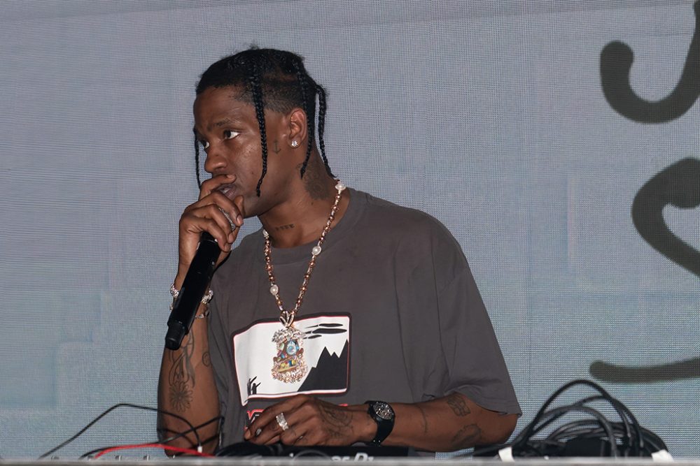 Zu den Drama in Houston kam es während des Auftritts des US-Rappers Travis Scott (Bild: Suzanne Cordeiro/AFP)