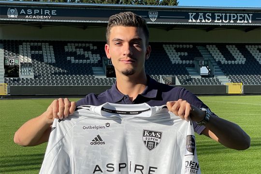 Uliks Polloshka startet für Eupen in der ePro League (Bild: KAS Eupen)