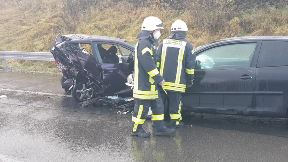 Unfall A4 (Bild: Johannes Jaeger)