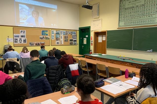 César-Franck-Athenäum Kelmis mit Label "Digitale Schule" ausgezeichnet (Bild: CFA Kelmis)