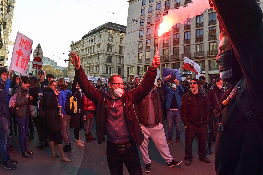 Corona-Proteste in Wien