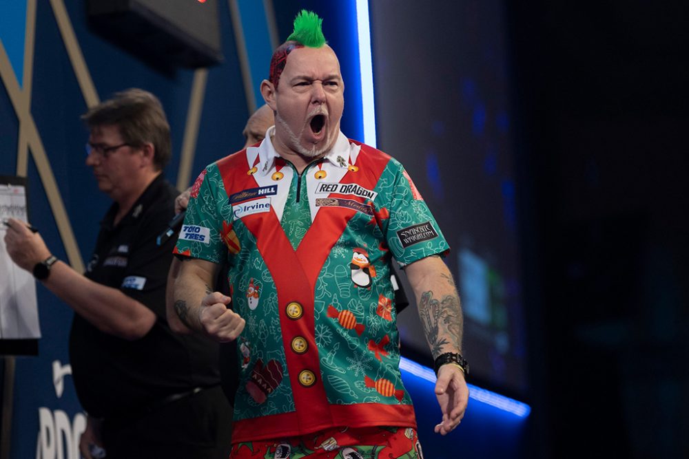 Top-Darter Peter Wright ist bei der WM ebenfalls an den Start gegangen (Bild: Lawrence Lustig/PDC)