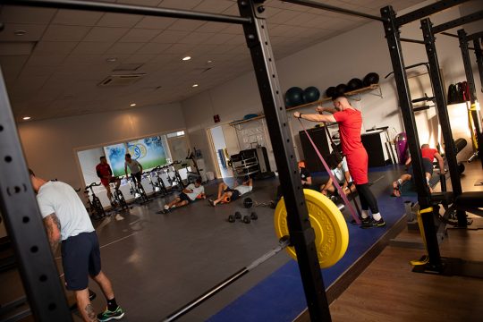 Fitnessraum von Union Saint-Gilloise