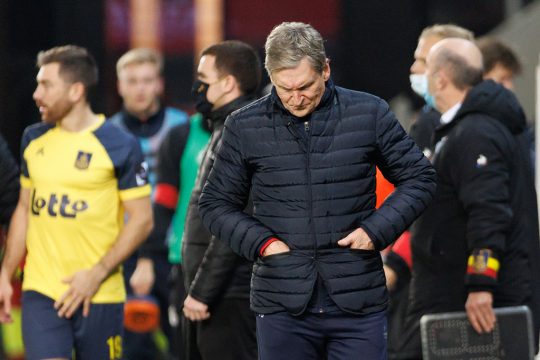 Nicht länger Trainer von Zulte Waregem: Francky Dury (Bild: Kurt Desplenter/Belga)