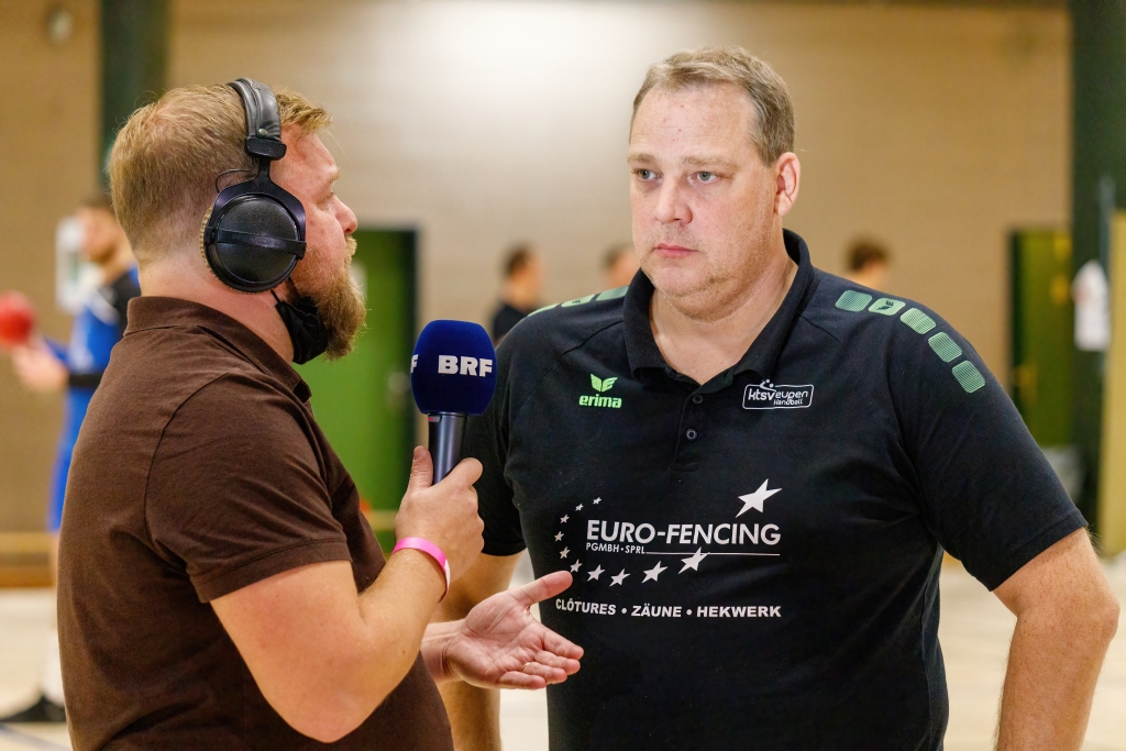 David Polfliet, Trainer KTSV Eupen (Bild: Olivier Krickel/BRF)