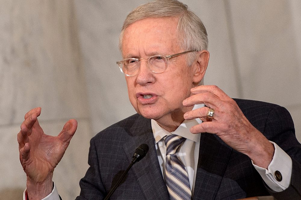 Harry Reid - hier auf einem Foto aus 2016 (Bild: Brendan Smialowski/AFP)