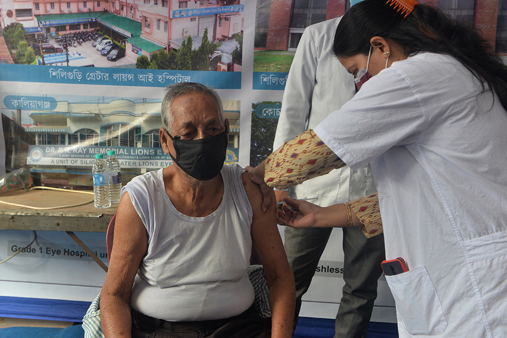 Impfung in Indien