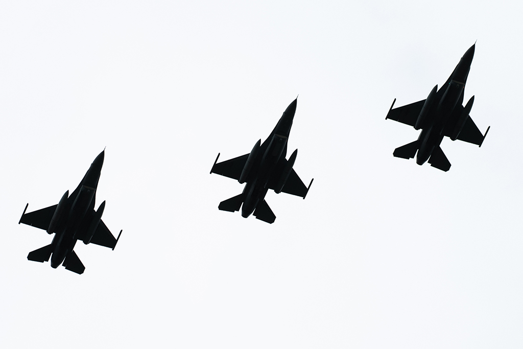 Kampfjets (Illustrationsbild: Benoit Doppagne/Belga)
