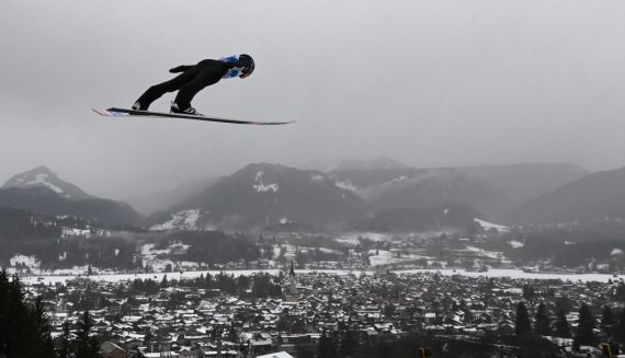 Kobayashi beim Auftakt der Vierschanzentournee