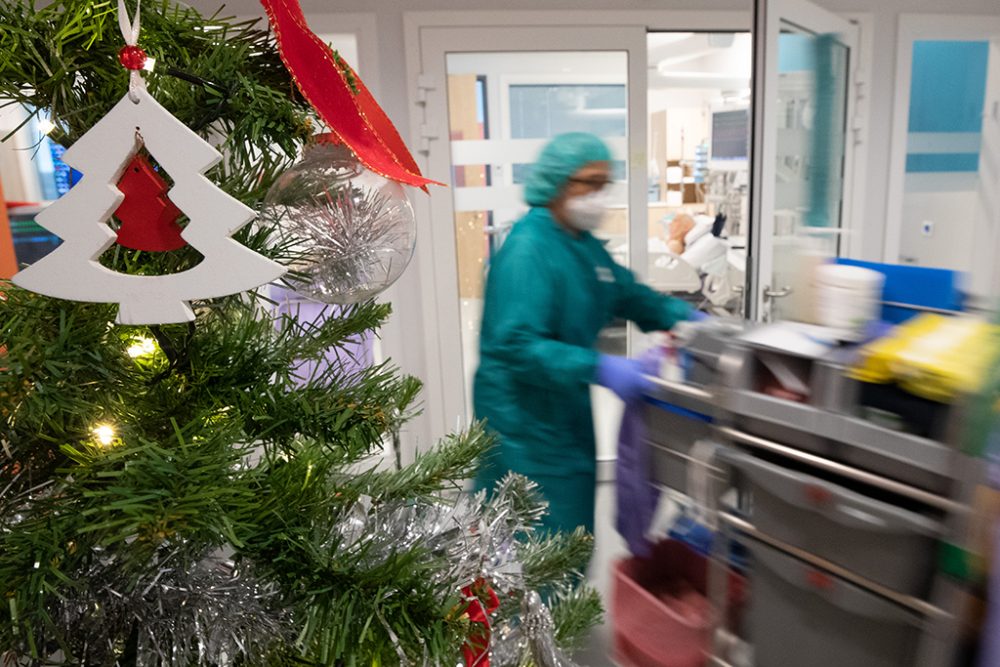 Intensivstation der Klinik MontLegia in Lüttich (Archivbild: Benoit Doppagne/Belga)