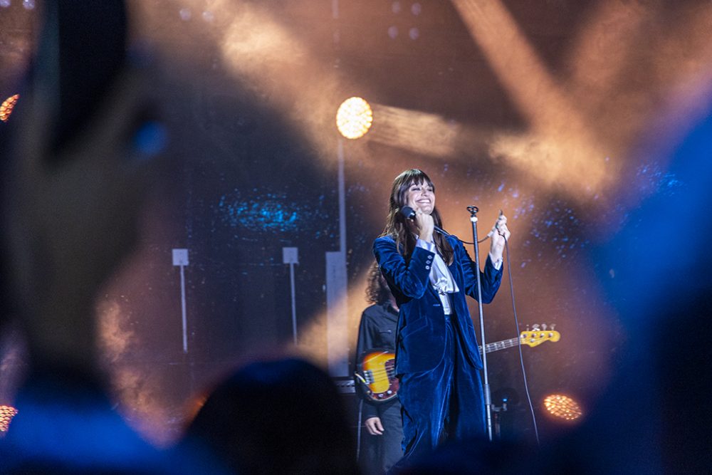 Clara Luciani bei einem Konzert in Brüssel im September