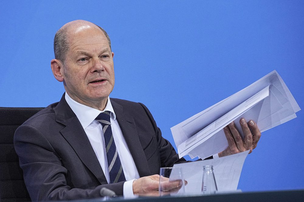 Olaf Scholz (Bild: Michael Kappeler/Pool/AFP)