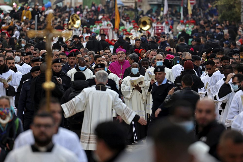 Weihnachten im Heiligen Land (Bild: Abbas Momani/AFP)