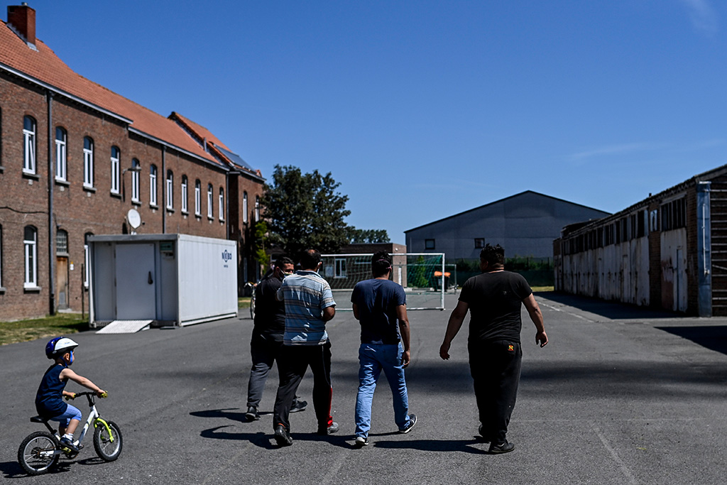 Asylbewerberzentrum in Poelkapelle (Bild: Dirk Waem/Belga)