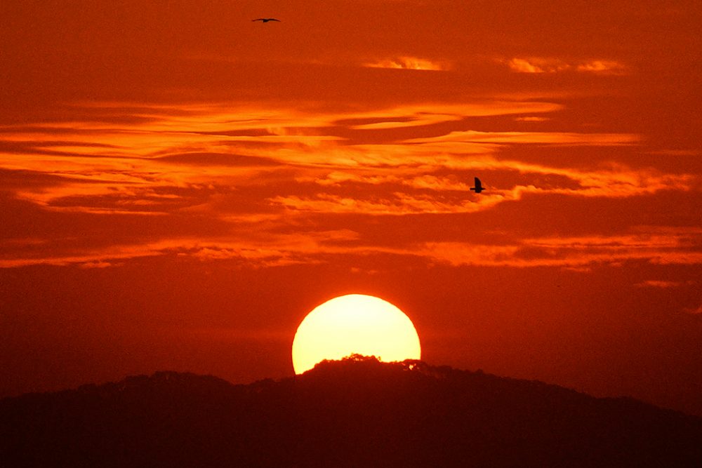 Sonne (Bild: Prakash Mathema/AFP)