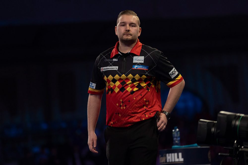 Dimitri Vandenbergh ist bei der Darts-WM schon ausgeschieden