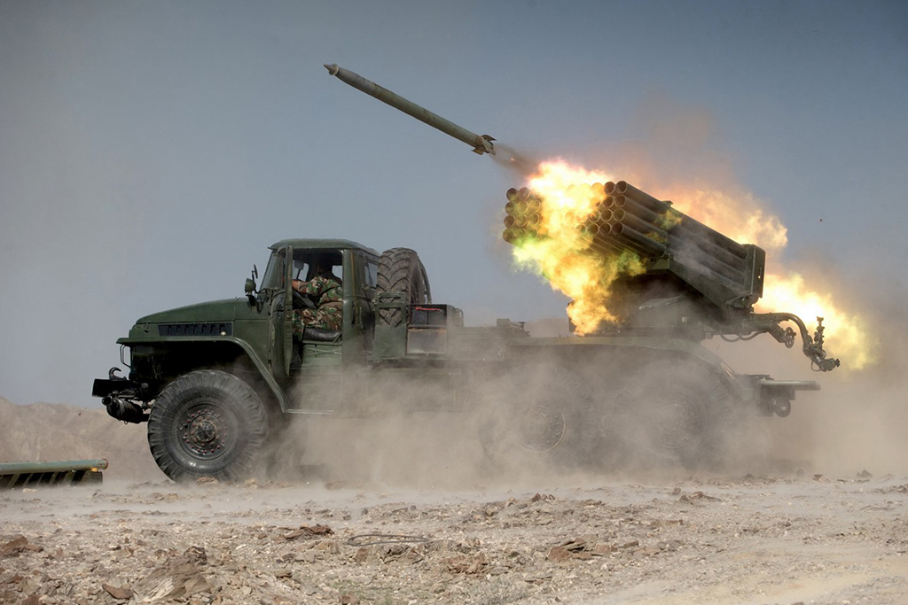 Waffenexporte (Illustrationsbild: AFP Photo/HO/Iranian Army Office)