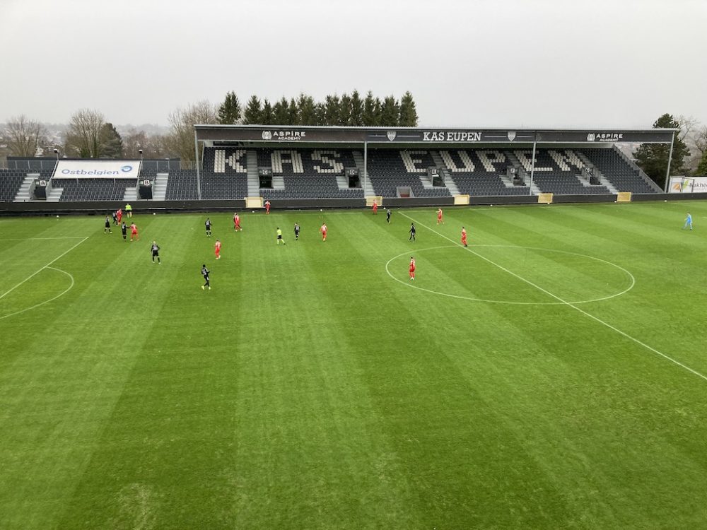 Die AS Eupen testet gegen Kaiserslautern (Bild: Robin Emonts/BRF)