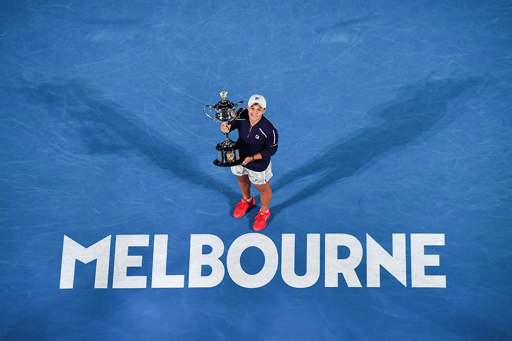 Australian Open: Ashleigh Barty ist die erste australische Siegerin seit 1978 (Paul Crock/AFP)