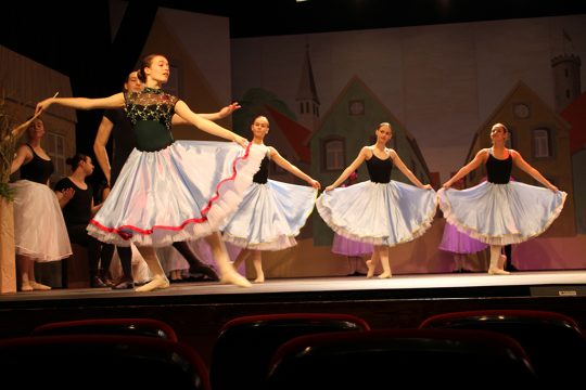 Proben des "Ballet des Jeunes" (Bild: Justine Lenz/BRF)