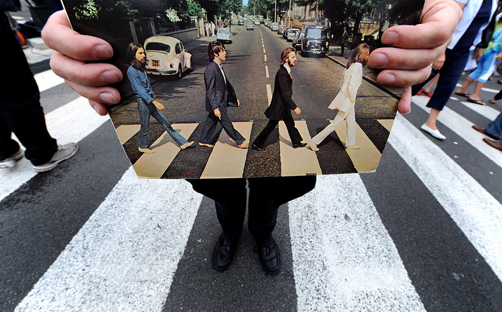 Beatles (Bild: Andy Rain/EPA)