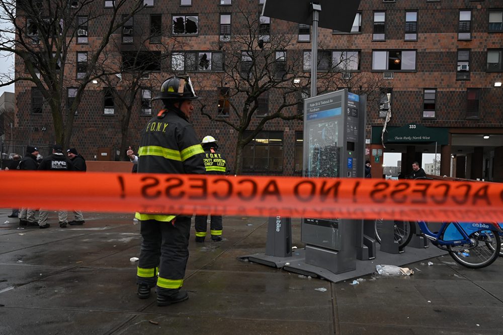 19 Tote bei Brand in New York