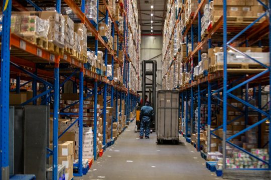 Colruyt-Verteilerzentrum in Halle