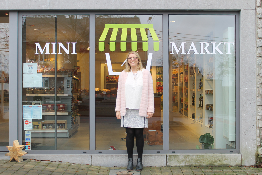 Mini Markt in Raeren (Bild: Melanie Ganser/BRF)