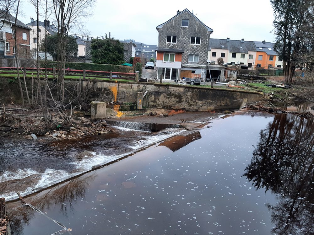 Eupen nach der Flut (Bild: Manuel Zimmermann/BRF)