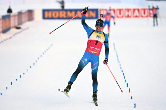 Quentin Fillon Maillet (Bild: Christof Stache/AFP)