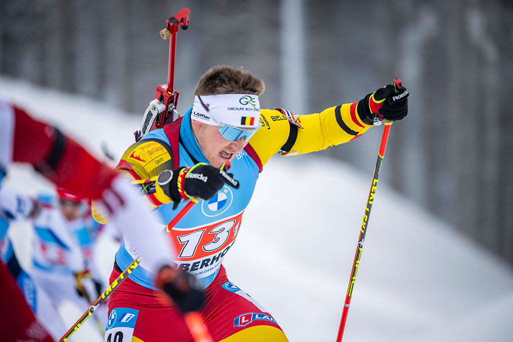 Florent Claude beim Weltcup in Oberhof (Bild: Kevin Voigt)