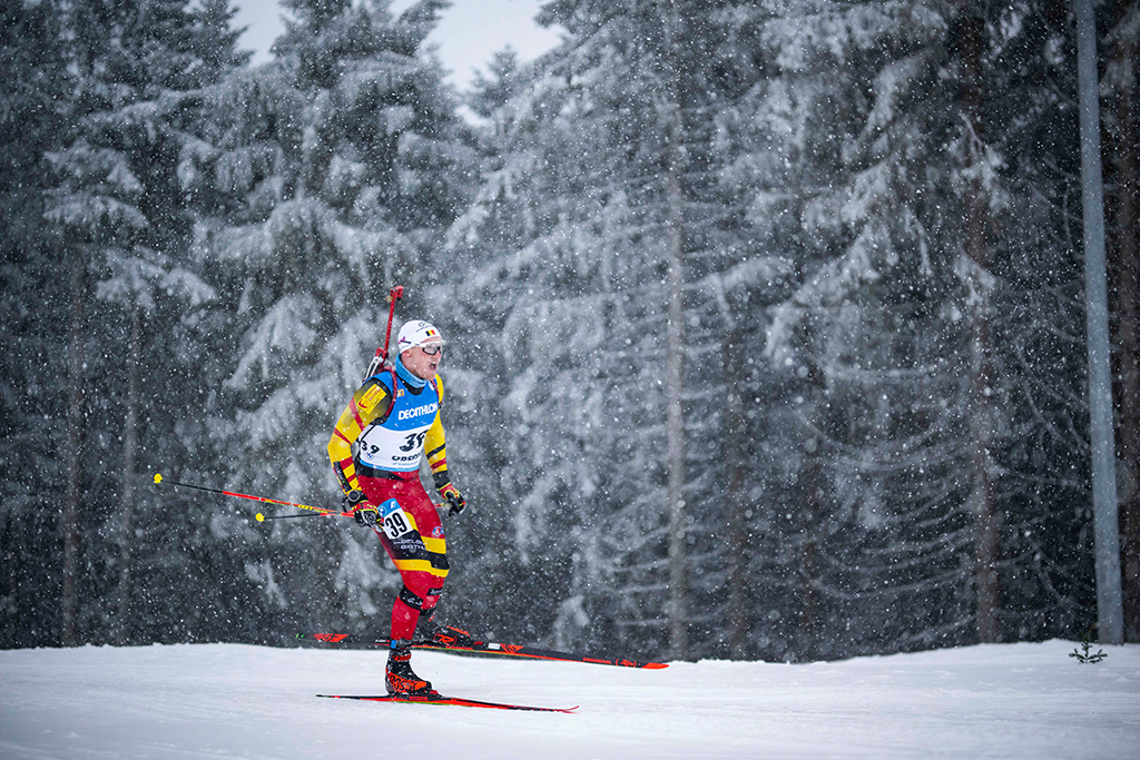 Platz elf für Florent Claude beim Biathlon in Oberhof