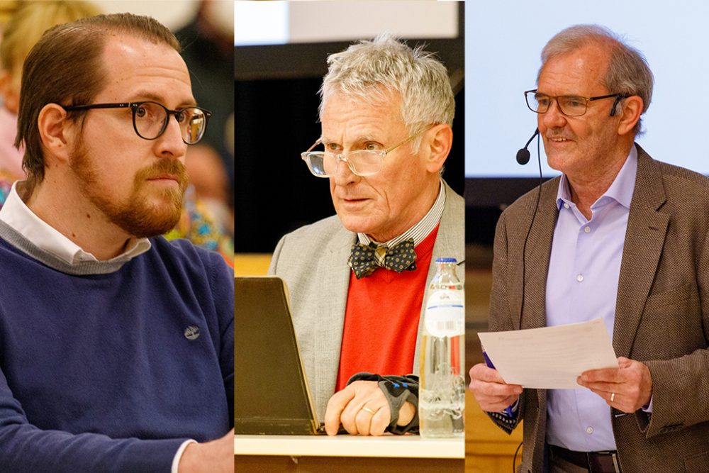 Jérôme Franssen, Ulrich Deller, Erwin Güsting (Bild: Olivier Krickel/BRF)