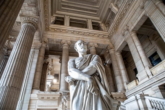 Im Justizpalast von Brüssel (Bild: Hatim Kaghat/Belga)