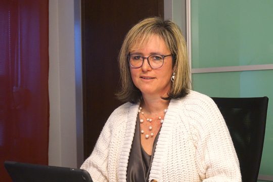 Marion Dhur, Bürgermeisterin von Burg-Reuland (Archivbild: Stephan Pesch/BRF)