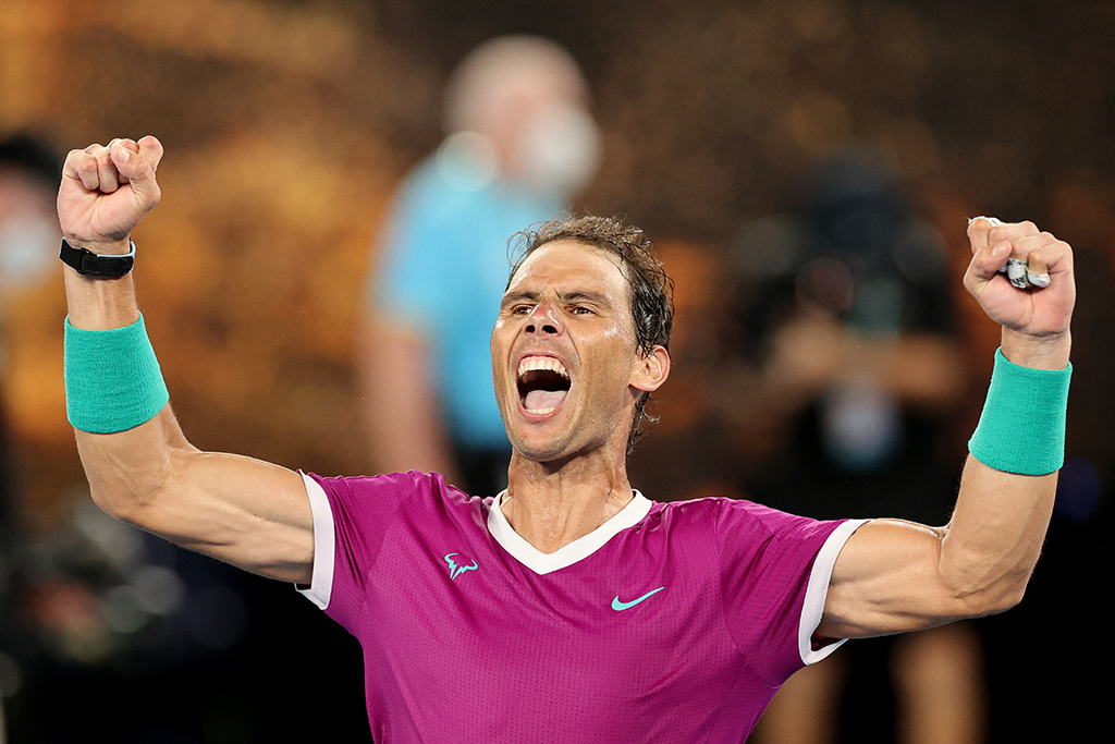 Nadal erkämpft sich seinen zweiten Sieg bei den Australian Open (Bild: Martin Keep/AFP)