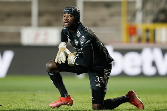 Abdul Manaf Nurudeen im Landespokal-Viertelfinale gegen Mechelen am 22.12. (Bild: Bruno Fahy/Belga)