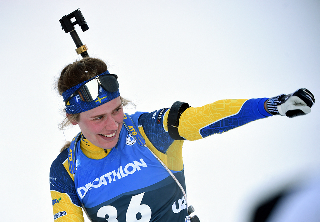 Oeberg gewinnt Biathlon-Sprint in Ruhpolding