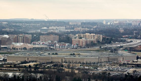 Das Pentagon in Washington DC, Hauptsitz des US-Verteidigungsministeriums (Bild: Stefani Reynolds/AFP)