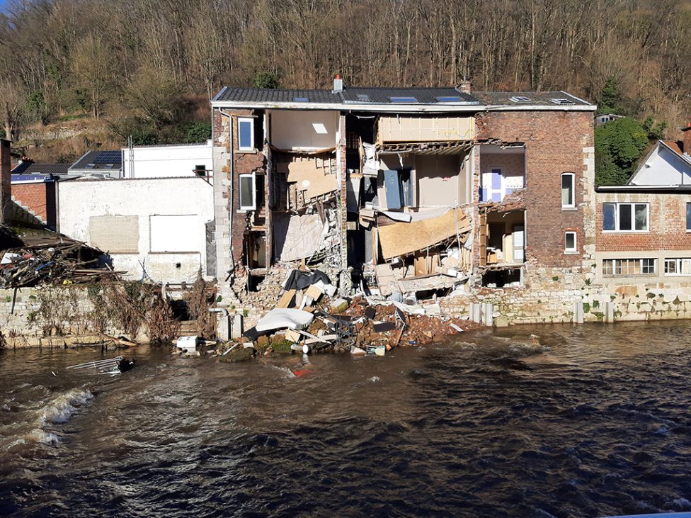 Pepinster - Sechs Monate nach dem Hochwasser von 2021