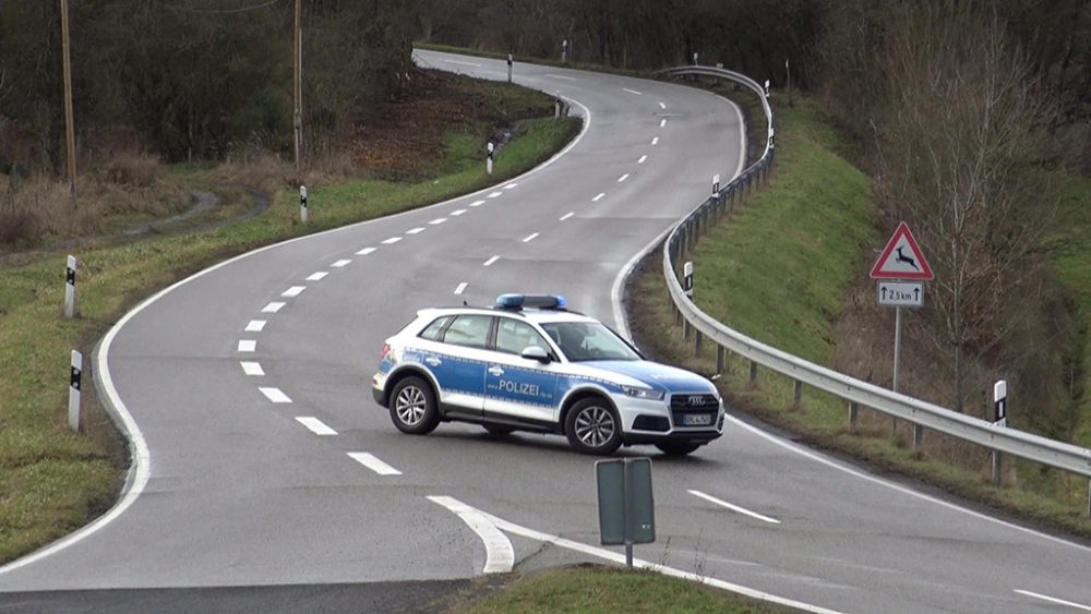 Polizeifahndung in Kusel, Rheinland-Pfalz (Bild: Wolfgang Steil/Steil TV/AFP)