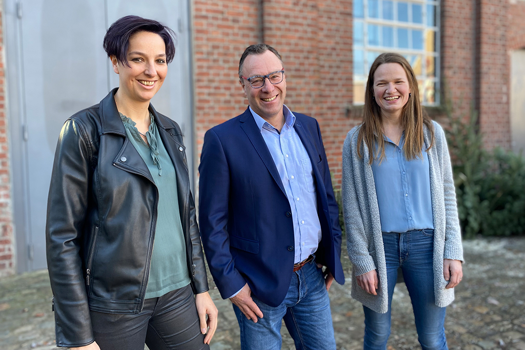Die neuen ProDG-Mandatare: (v.l.n.r.) Kathy Elsen, Raymond Heiners und Lisa Göbbels (Bild: Simonne Doepgen/BRF)