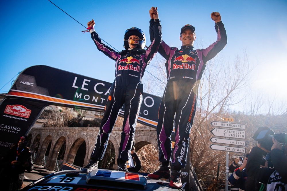 Sébastien Loeb/Isabelle Galmiche gewinnen die Rallye Monte-Carlo 2022 (Bild: M-Sport)