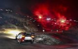 Sébastien Ogier und Beifahrer Benjamin Veillas übernehmen die Spitze der Rallye Monte-Carlo (Bild: Toyota Gazoo Racing)