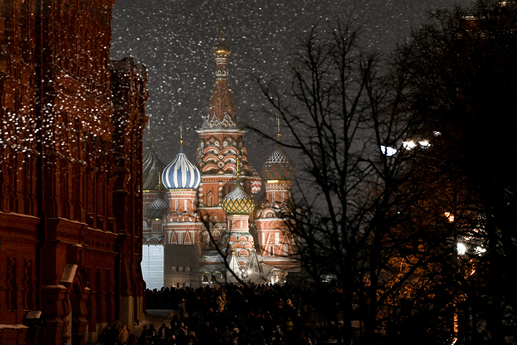 Blick auf den Roten Platz in Moskau (Illustrationsbild: Kirill Kudryavtsev/AFP)