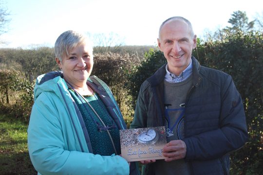 Autorin Daniela Dreessen und Fotograf Johannes Weber (Bild: Justine Lenz/BRF)