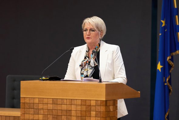 Ruth Meyer, Direktorin der Landesmedienanstalt Saarland